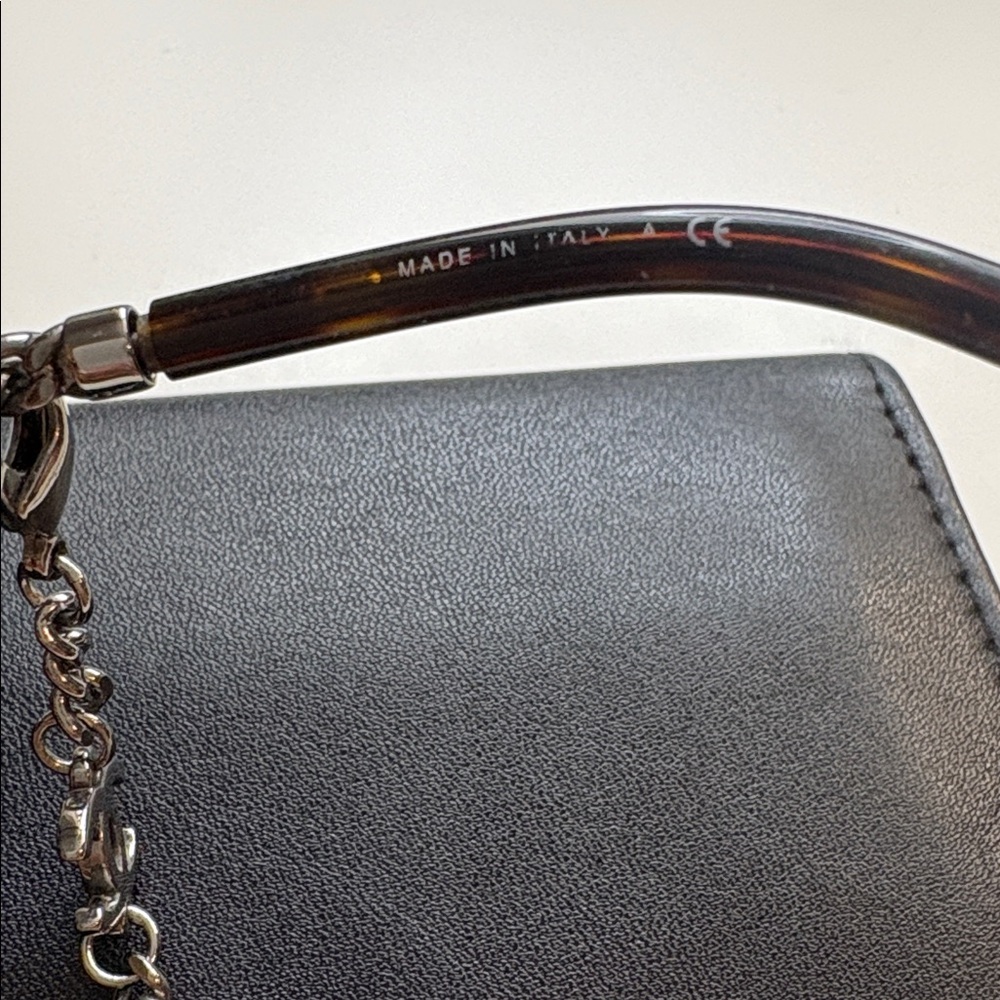 CHANEL Sunglasses with Silver Chain - Picture 8 of 14